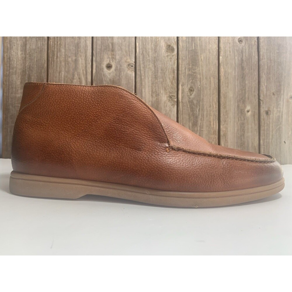 Alan Payne Bravo Calfskin Boots Mahogany Men’s Size 10.5 Made In Brazil